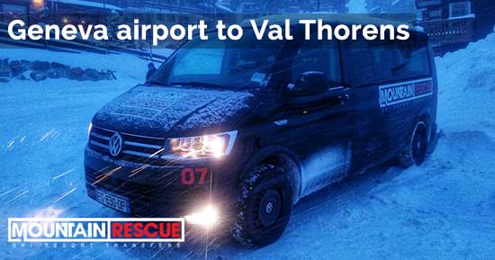 Geneva airport to Val Thorens